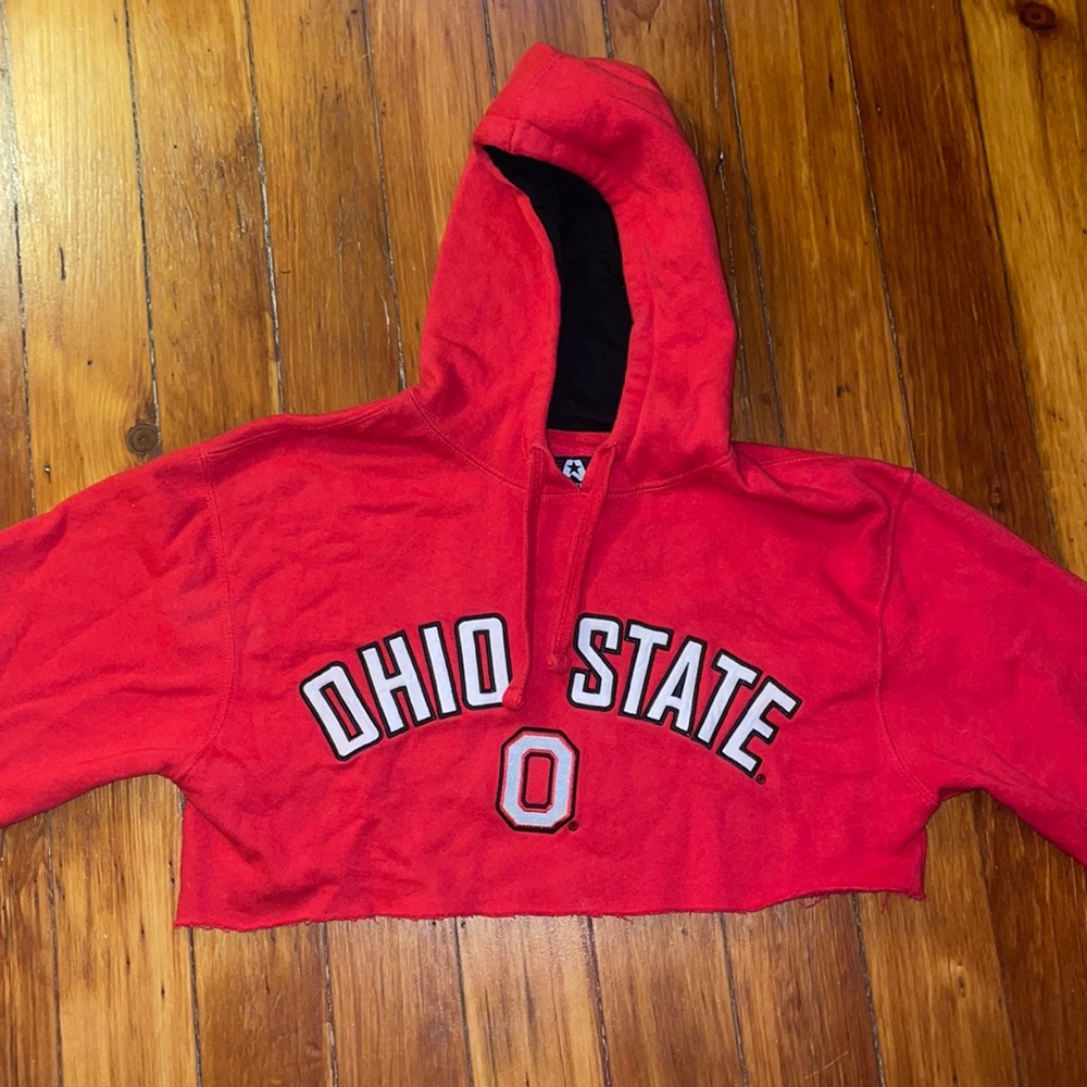 OHIO STATE cropped sweatshirt